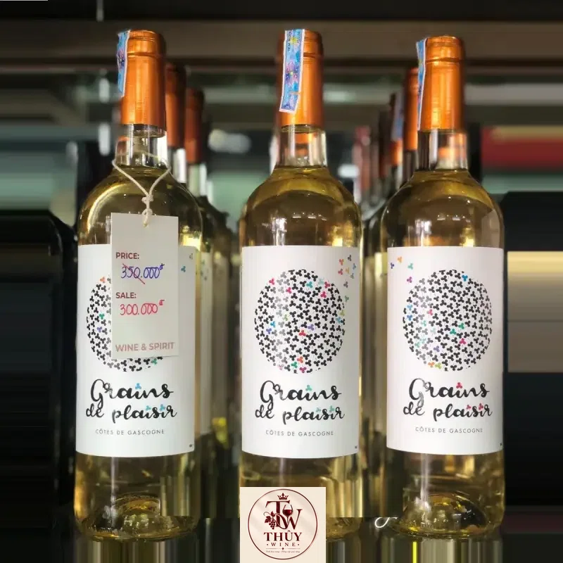 Vang Ngọt Pháp GRAINS DE PLAISIR COTES DE GASCOGNE