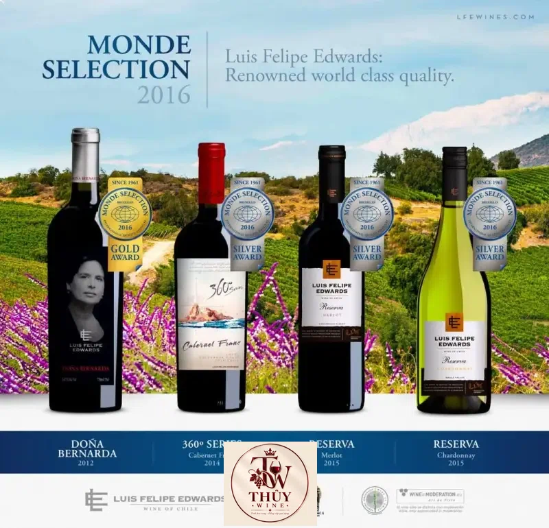 Vang Chile Luis Felipe Edwards Chardonnay
