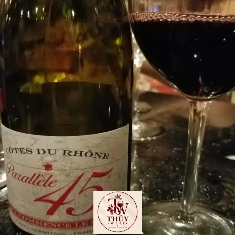 Địa chỉ bán vang phap parallele cotes du rhone rose giá rẻ tại Hà Nội