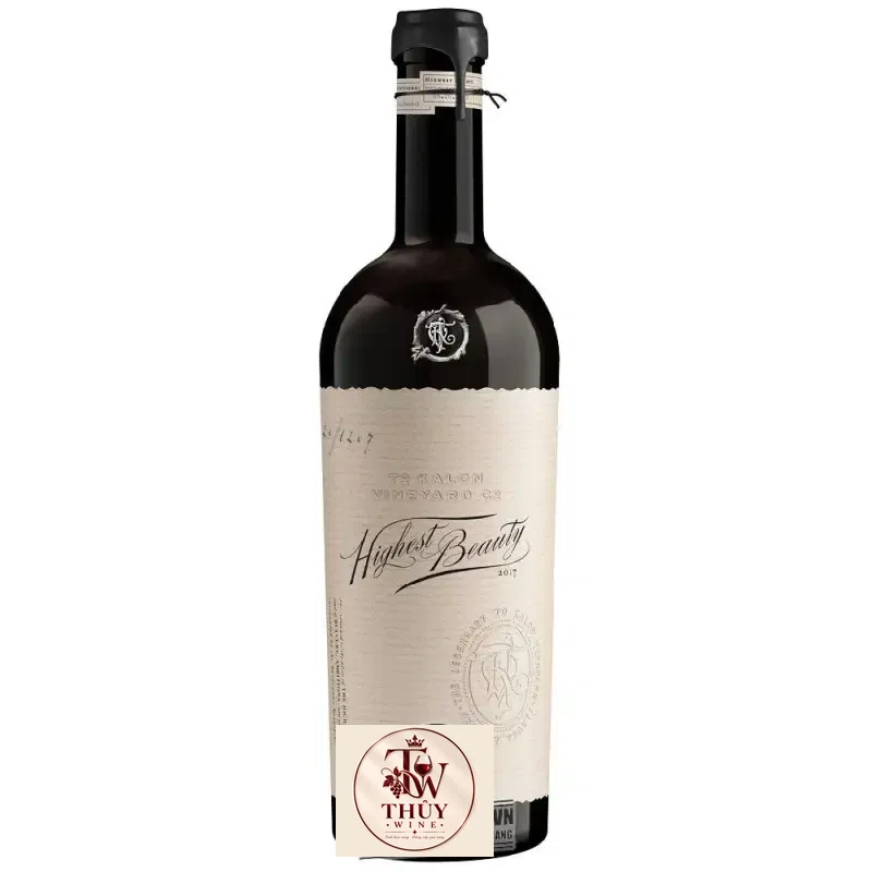 Vang Mỹ Highest Beauty Tokalon Vineyard California cao cấp