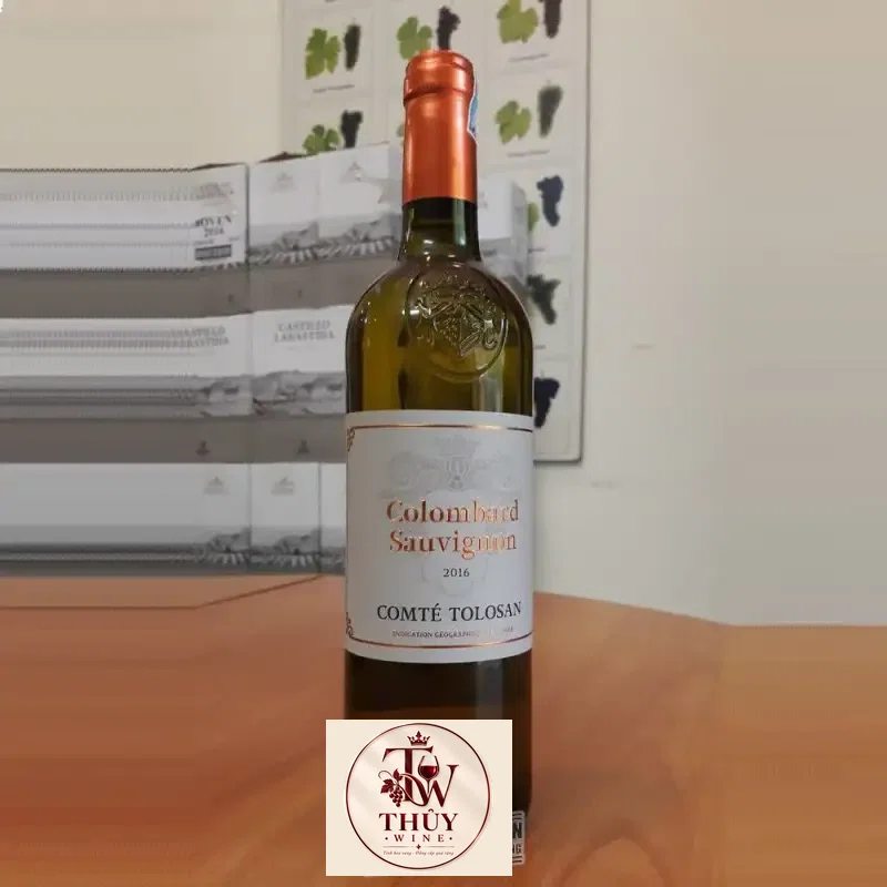 Vang Pháp Comte Tolosan Colombard Sauvignon uống ngon