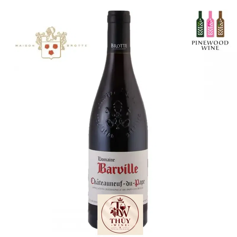 Mua vang phap domaine barville chateauneuf du pape giá rẻ tại Sài Gòn