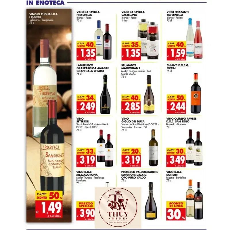 Mua ruou vang i rustici sangiovese puglia igt giá rẻ tại Sài Gòn
