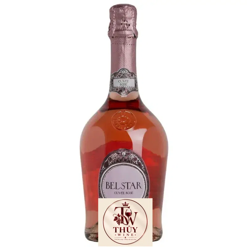 Vang Ý Belstar Prosecco Bisol Cuvee Rose Brut Veneto