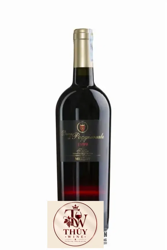 Vang Ý Duca Di Poggioreale Merlot 1999