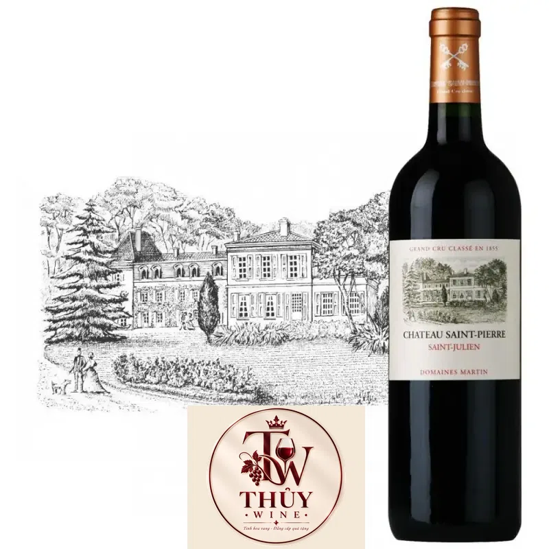 Mua vang phap chateau saint pierre saint julien giá rẻ tại Hà Nội