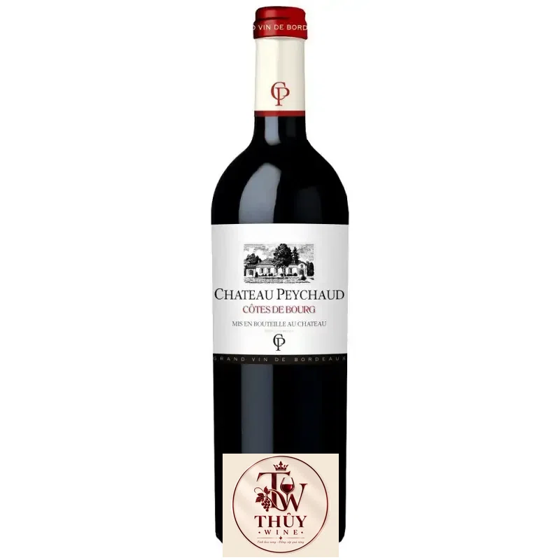 Vang Pháp Chateau Peychaud Cotes De Bourg Bordeaux uống ngon