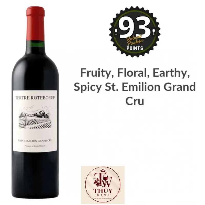 Mua vang phap tertre roteboeuf saint emilion grand cru mitja ville giá rẻ tại Sài Gòn