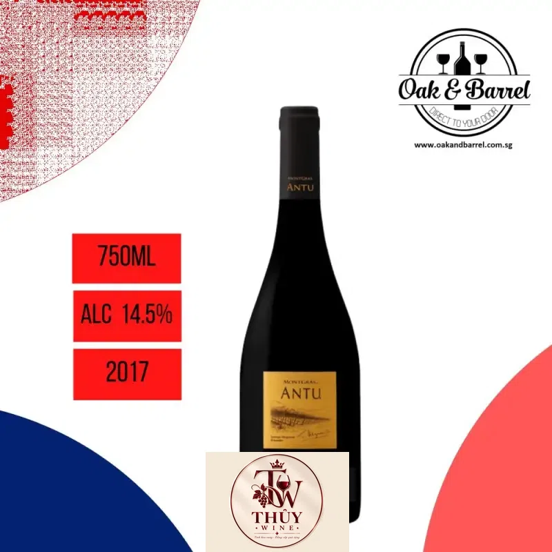 vang chile antu shiraz giá bao nhiêu