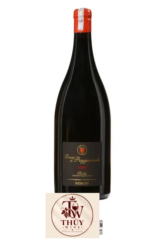 Vang Ý Duca Di Poggioreale Merlot 1999