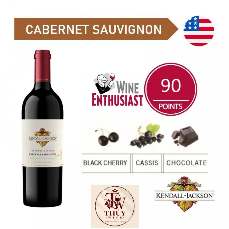 Địa chỉ bán ruou vang kendall jackson vintners reserve sonoma giá rẻ nhất
