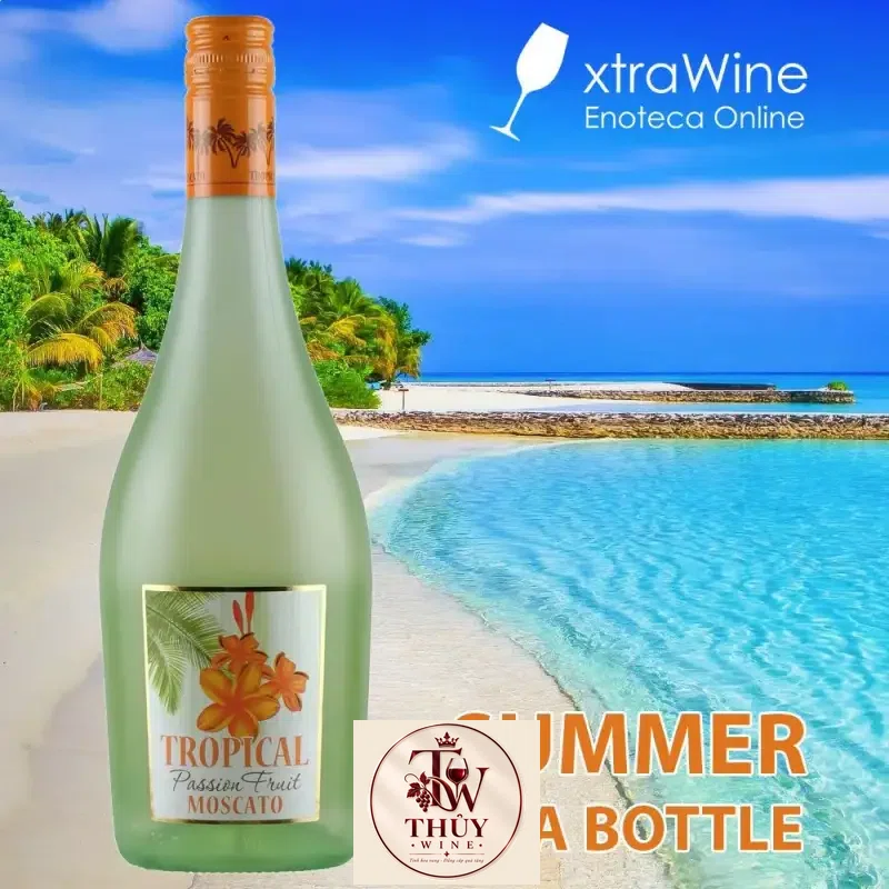 Mua vang y tropical mango moscato piemonte giá rẻ tại Sài Gòn