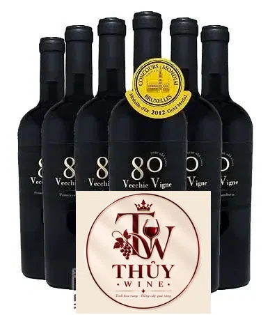 Vang Ý 80 VECCHICE VIGNE RISERVA PRIMITIVO DI MANDURIA