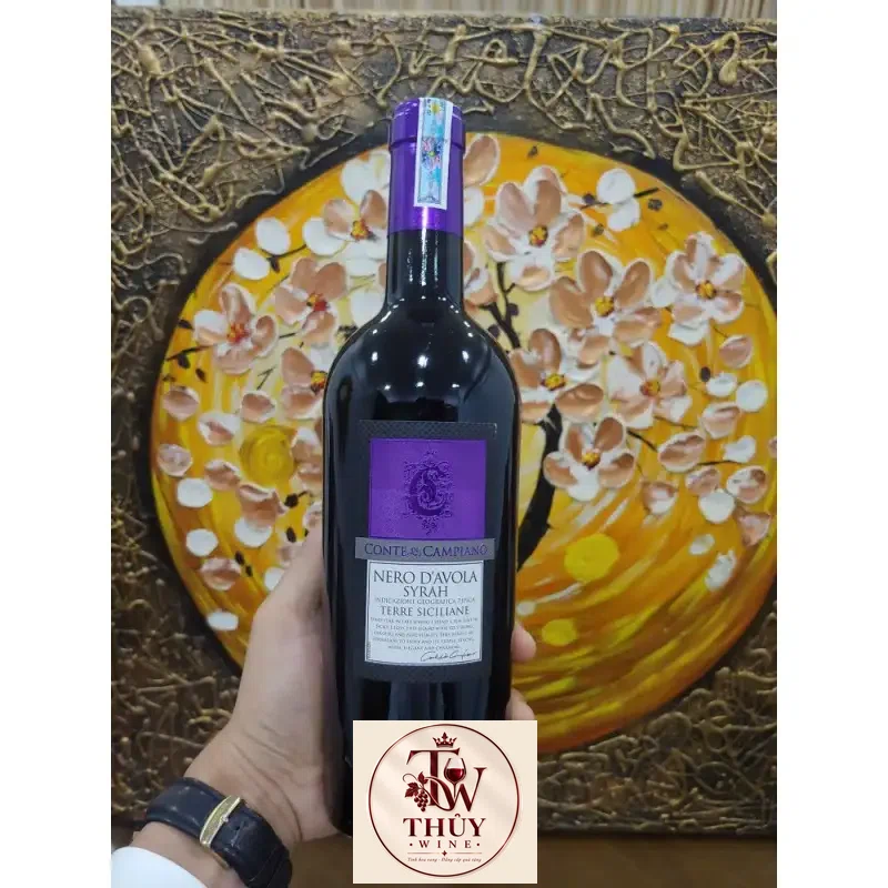 Địa chỉ bán ruou vang do chat nero d avola syrah terre siciliane giá rẻ tại Hà Nội