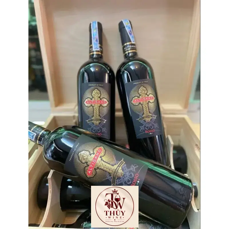Địa chỉ mua ruou vang y altisano vino rosso thanh gia uong ngon gia re giá rẻ nhất