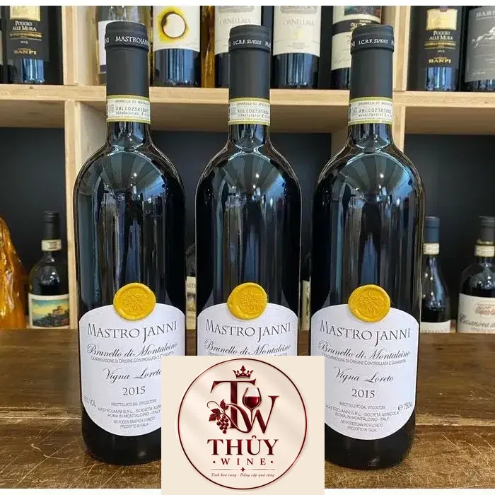 Vang Ý MASTROJANNI BRUNELLO DI MONTALCINO VIGNA LORETO
