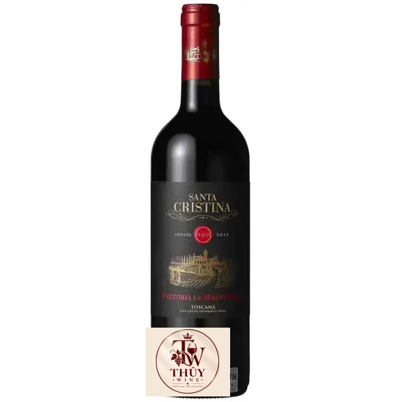 Rượu Vang Ý Santa Cristina Fattoria Le Maestrelle Toscana uống ngon