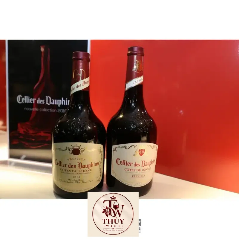 Vang Pháp Celliers des Dauphins Prestige Red