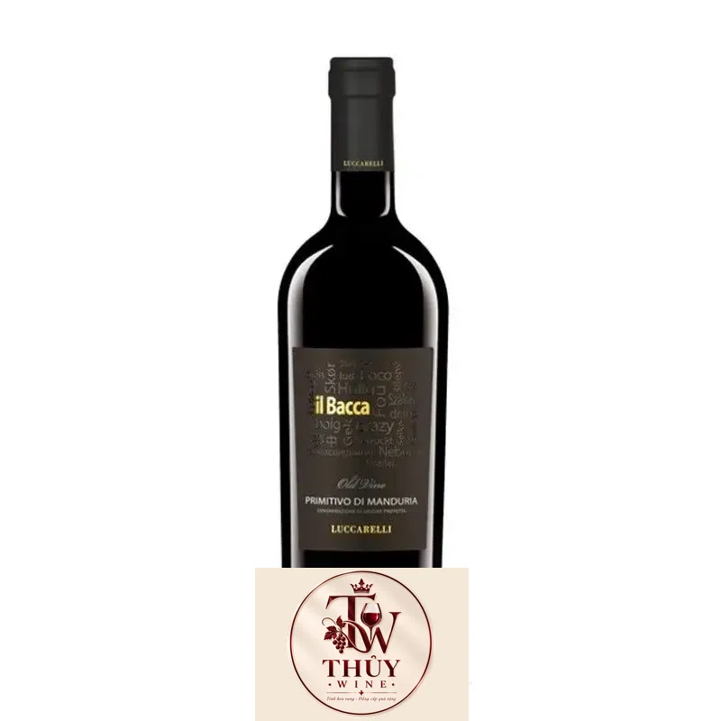 Vang Ý IL BACCA Primitivo Di Manduria