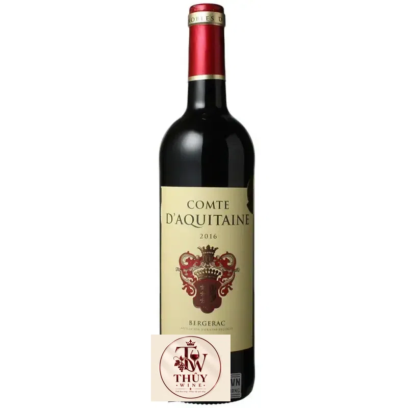 Vang Pháp Comte D Aquitaine Bergerac Merlot uống ngon