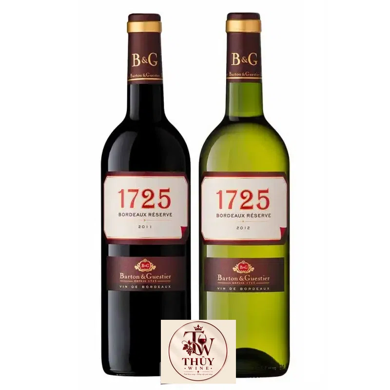 Rượu vang 1725 Barton Guestier Bordeaux uống ngon