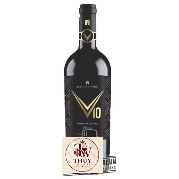 Vang Ý V10 PRIMITIVO DEL SALENTO 18,5 ĐỘ