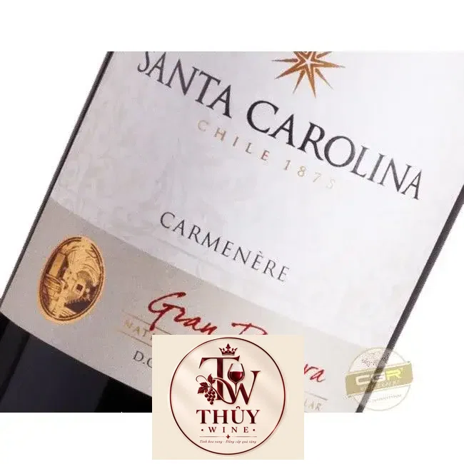 Vang Chile Santa Carolina Gran Reserva Chardonnay