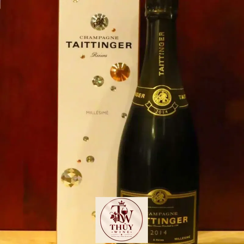 ruou vang no taittinger brut millesime champagne giá bao nhiêu