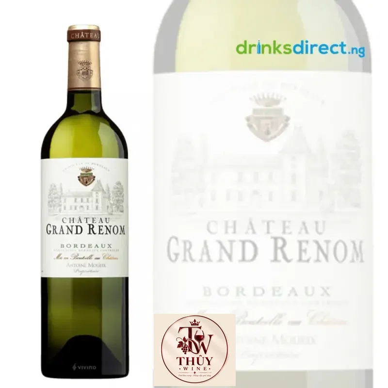 Mua vang phap chateaux grand renom bordeaux chiet khau cao giá rẻ tại Sài Gòn