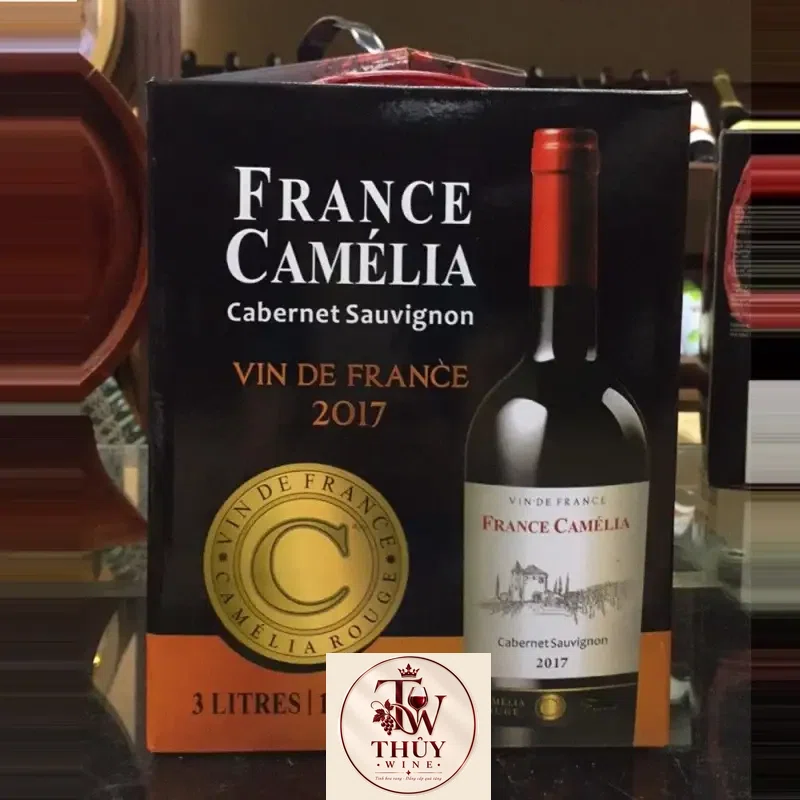 Vang Bịch Pháp FRANCE CAMELIA Cabernet Sauvignon 3L