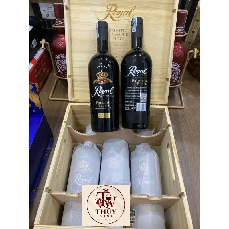 Địa chỉ bán ruou vang y royal primitivo puglia limited edition vol re nhat giá rẻ tại Hà Nội