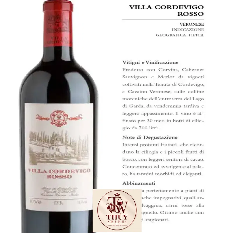 Mua vang y villa cordevigo rosso veronese ở đâu giá rẻ nhất