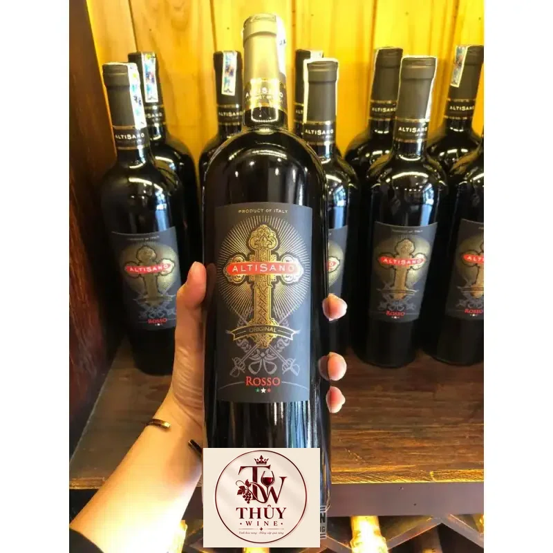 Địa chỉ bán ruou vang y altisano vino rosso thanh gia uong ngon gia re giá rẻ tại Sài Gòn