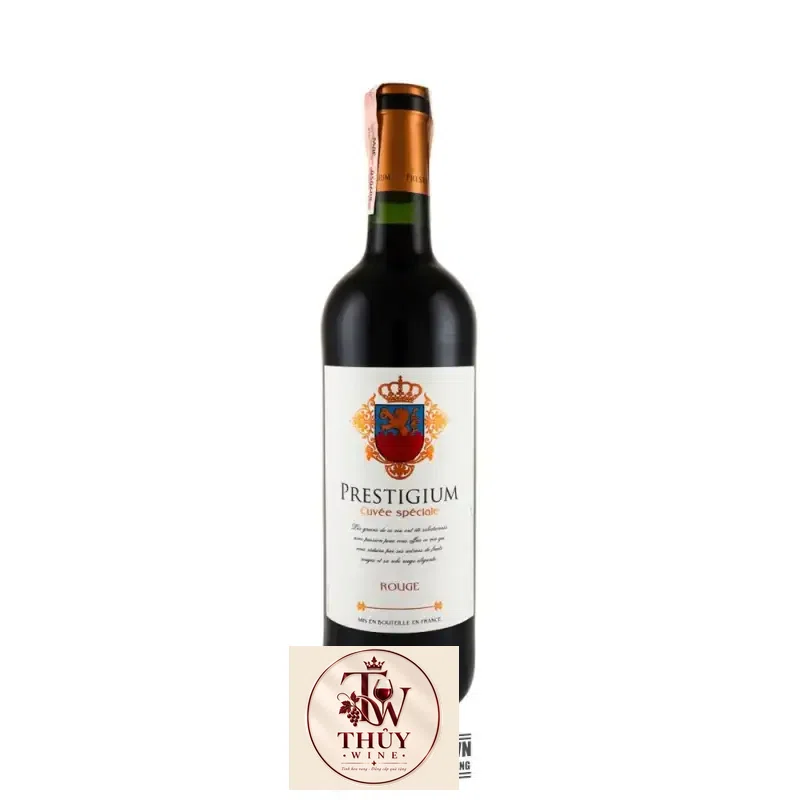 Vang Pháp Prestigium Rouge Sec Vin de Table uống ngon