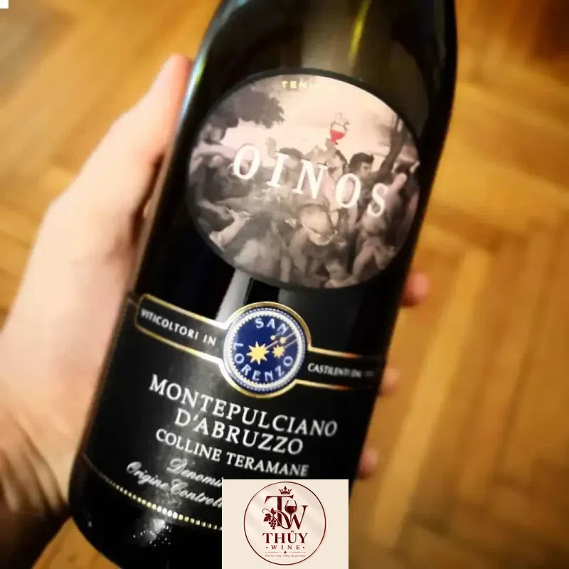 Rượu vang Ý Oinos Montepulciano d’Abruzzo 2012 DOCG