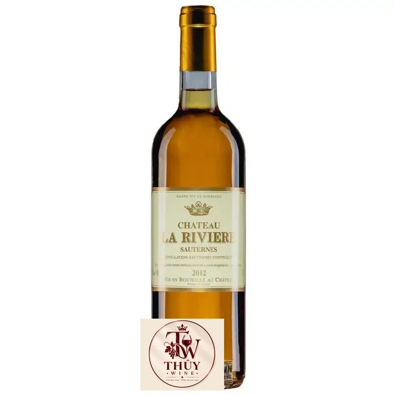 Vang Pháp Chateau la Riviere Sauternes AOC thượng hạng