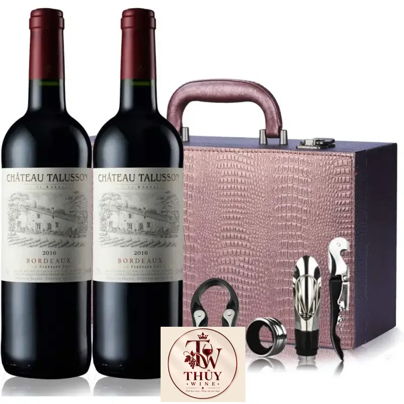 Mua vang phap chateau talusson bordeaux red ở đâu giá rẻ nhất