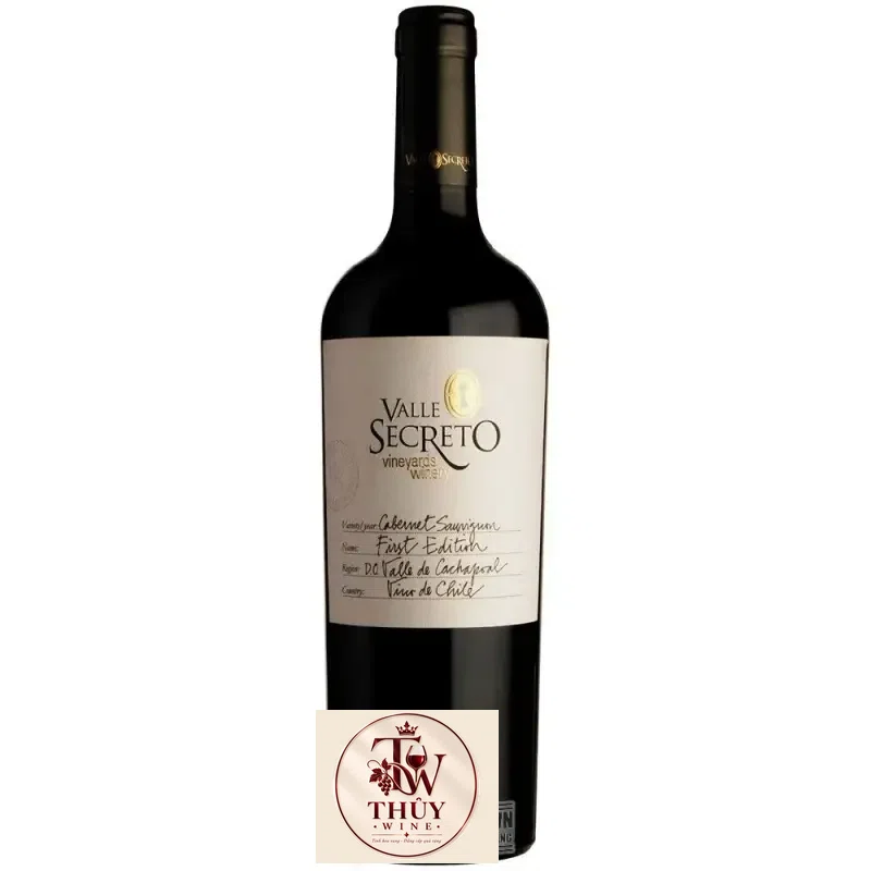 Vang Chile VALLE SECRETO First Edition Cabernet Sauvignon