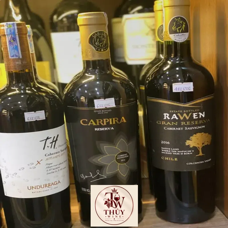 Giá vang chile carpira reserva cabernet sauvignon
