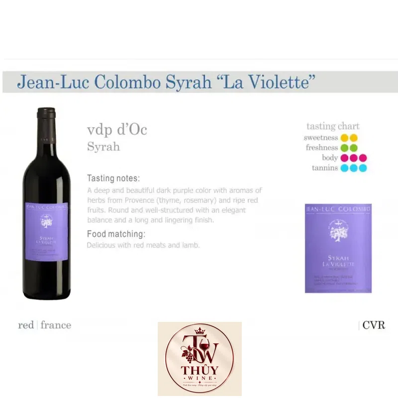 Mua vang phap jean luc colombo la violette syrah ở đâu giá rẻ nhất