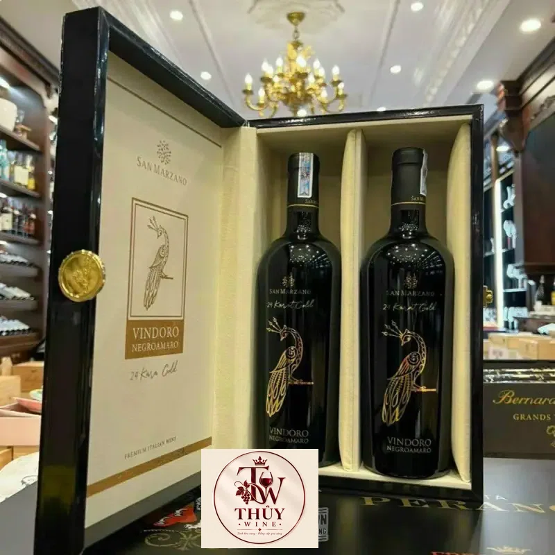 Địa chỉ bán vang y vindoro karat gold negroamaro dang cap giá rẻ tại Hà Nội