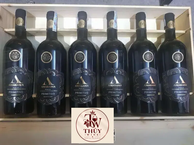 Vang Ý Amarama Primitivo Puglia