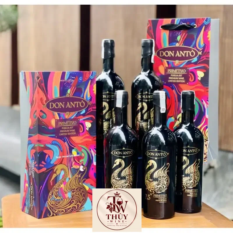 VANG Ý 16,5 ĐỘ DON ANTO PRIMITIVO thượng hạng