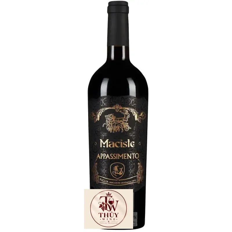 Rượu Vang Ý Maciste Rosso Appassimento Apulien IGT thượng hạng