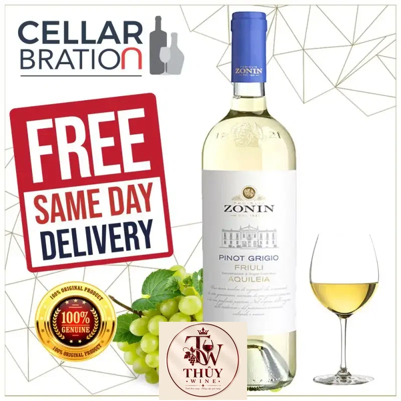 Mua vang y zonin classici pinot grigio friuli aquileia ở đâu giá rẻ nhất