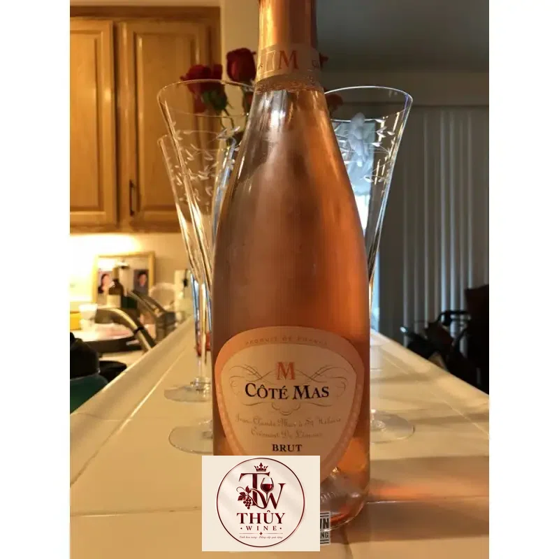 Giá vang no phap cote mas cremant de limoux rose brut cao cap