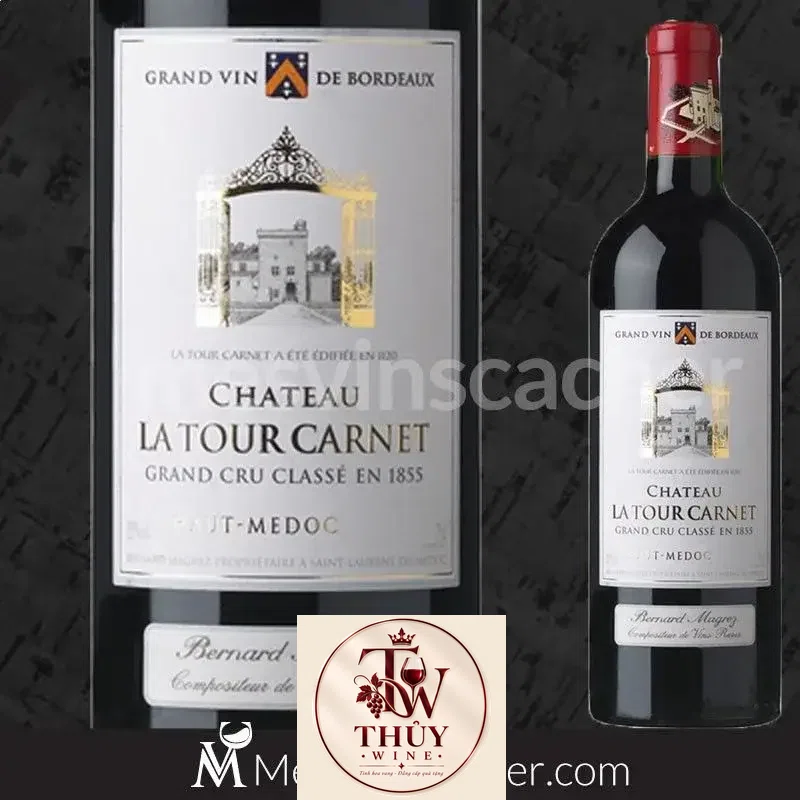 Vang Pháp Chateau La Tour Carnet Grand Cru Classe Margaux