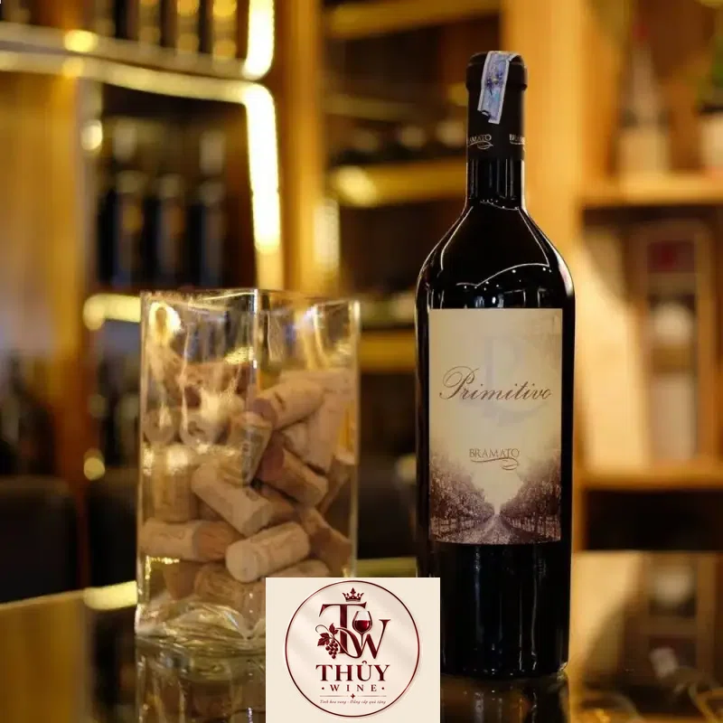 Vang Ý PRIMITIVO BRAMATO 18 độ thượng hạng