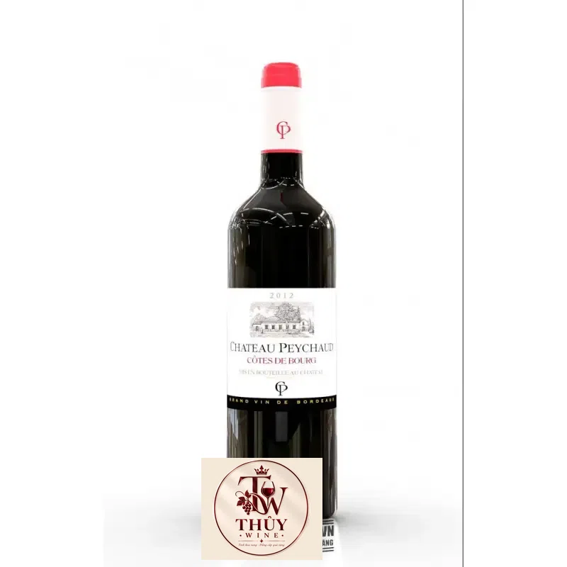 Địa chỉ bán vang phap chateau peychaud cotes de bourg bordeaux chinh hang giá rẻ tại Hà Nội