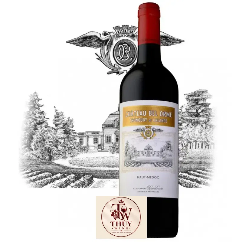 Giá vang phap chateau bel orme tronquoy de lalande cru bourgeois